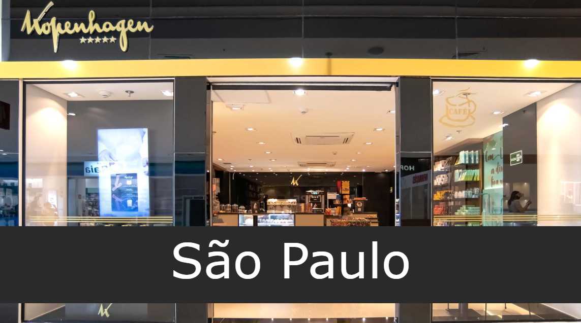 Lojas Kopenhagen em São Paulo